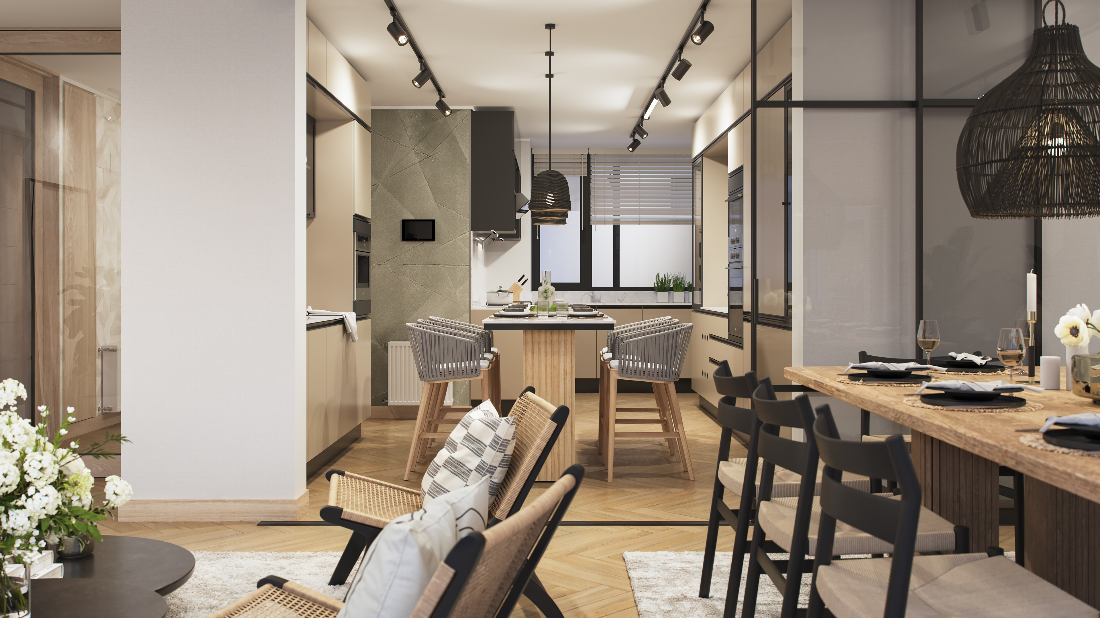 Cocina vista lateral